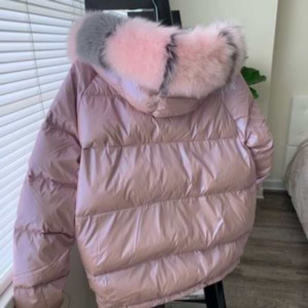 Down Jacket With Fur - image 1